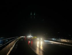Lampu Padam Akibat Pencurian, Jembatan Mahkota II Rawan pada Malam Hari